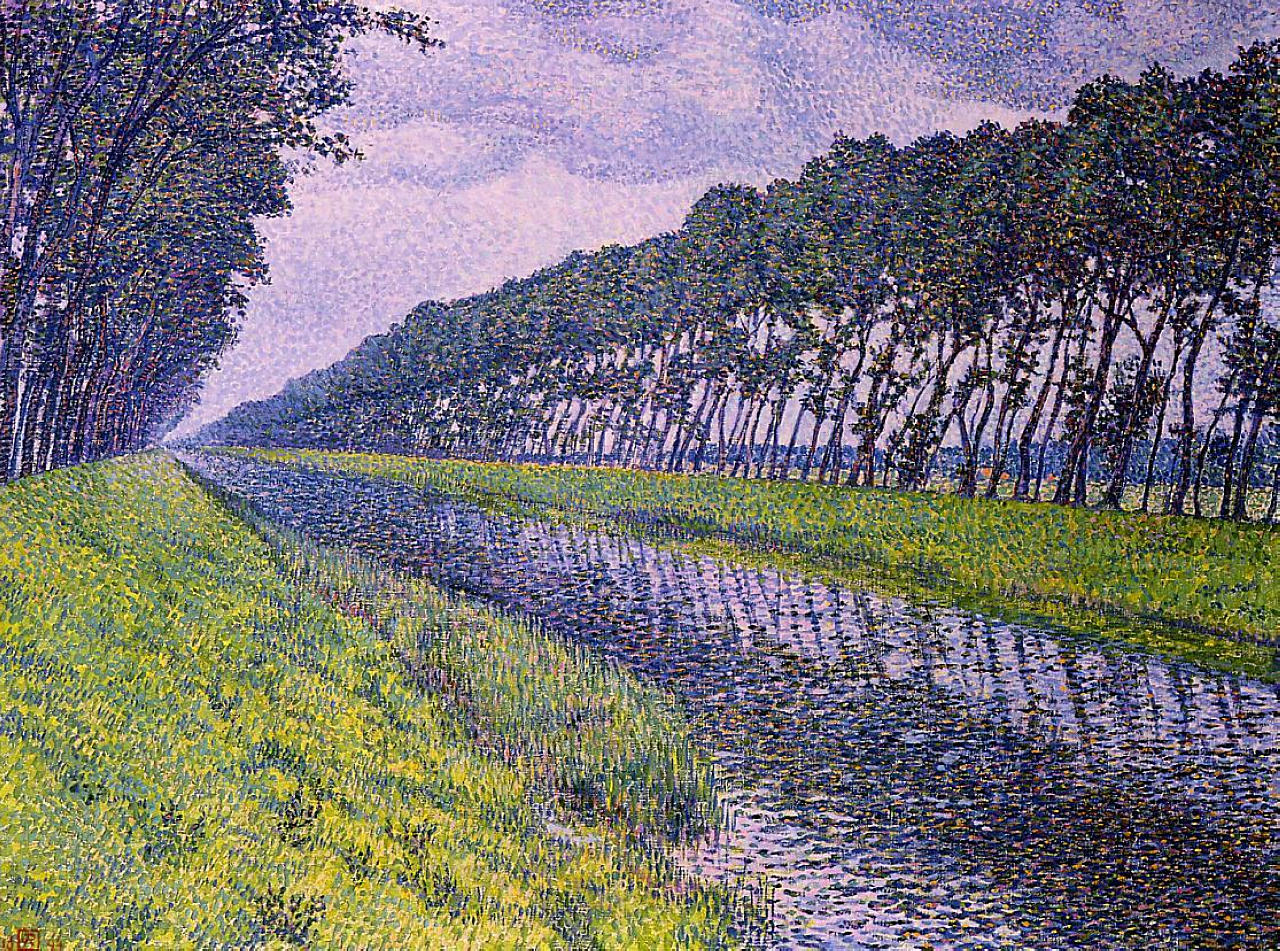 Theo van Rysselberg Canal in Flanders