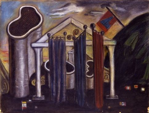 Giorgio de Chirico 'Mysterious Baths' (1935)