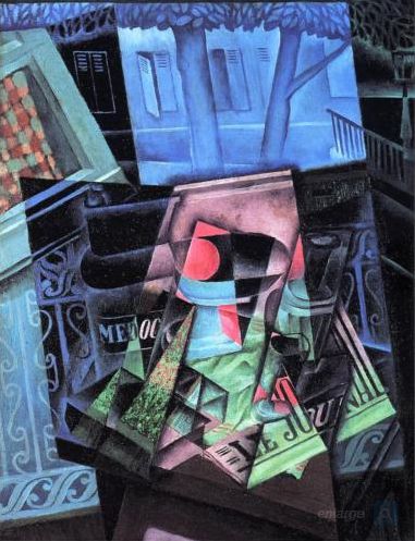 Juan Gris Still-Life Before an Open Window