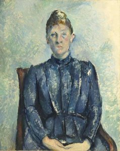 Paul Cézanne Portriat of Madame Cézanne (c.1890)