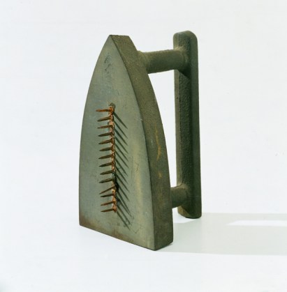 Man Ray 'Cadeau' (1974, replica of 1921 original)