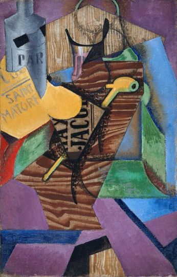Juan Gris 'Nature morte au livre' (1913)