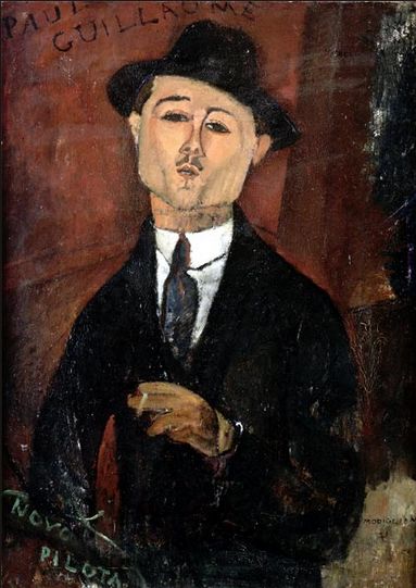 Modigliani 'Paul Guillaume, Novo Pilota' (1915)