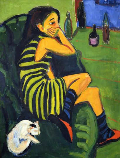 Kirchner 'Artist - Marcella' (1910)