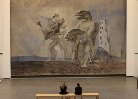 Picasso 'La dépouille du Minotaure en costume d'Arlequin' (1936)