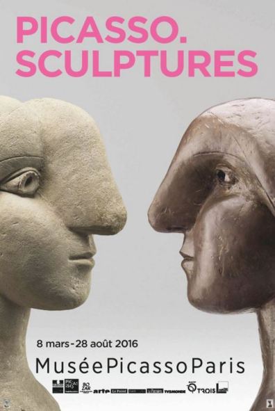 Picasso. Sculptures exhibition poster