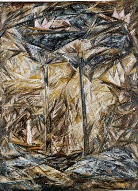 Natalia Goncharova 'The Forest' (1913)