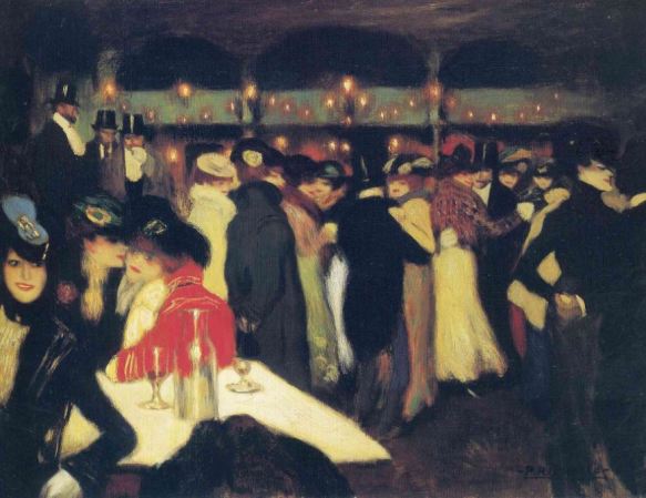 Picasso 'La Moulin de la Galette' (1900)