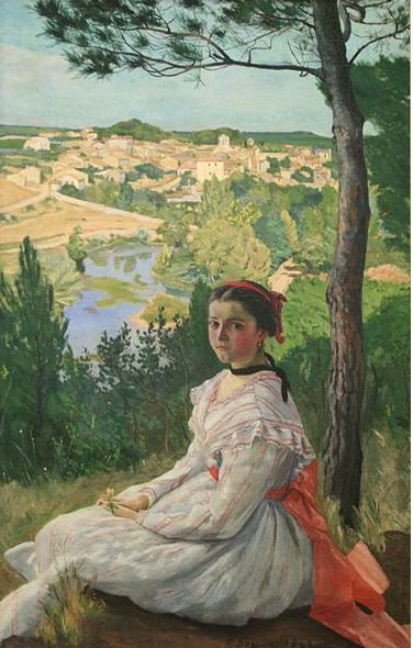 bazille-la-vue-de-village-1868