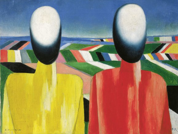 kazimir-malevich-peasants-c-1930