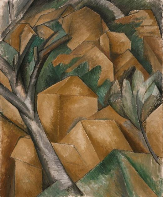 Georges Braque 'Houses in L'Estaque' (1908)