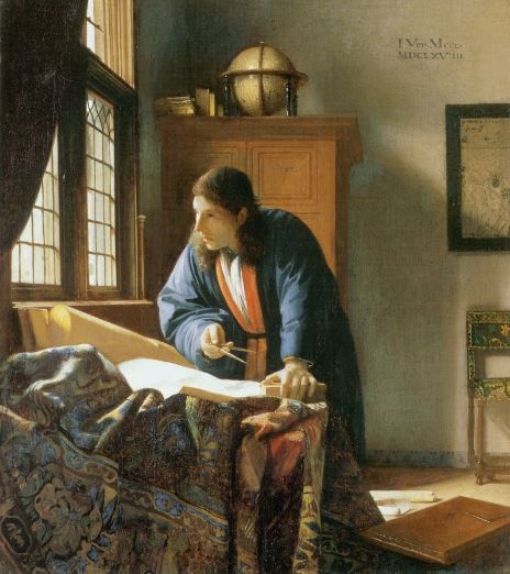 Vermeer 'The Geographer' (c.1668 - 69)