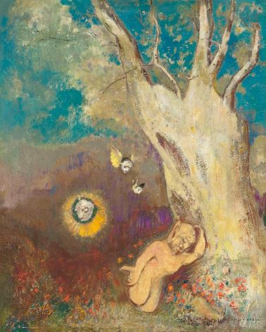 Odilon Redon 'Sommeil de Caliban' (c.1912)