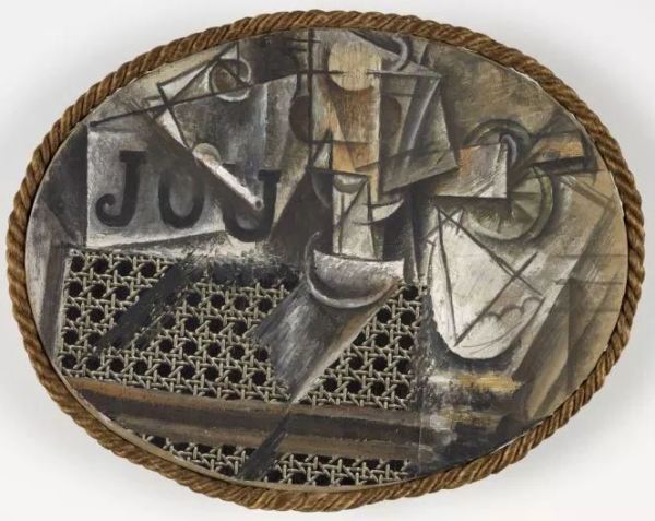 Picasso 'Still-Life with Chair Caning' (1912)