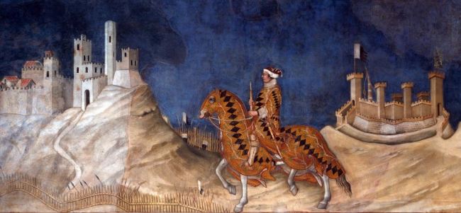 Simone Martini 'Guidoriccio da Fogliano' (1328)