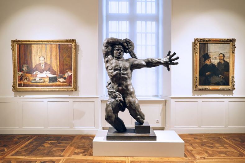 Bourdelle 'Grand Warrior of Montauban' plus Vuillard and Degas