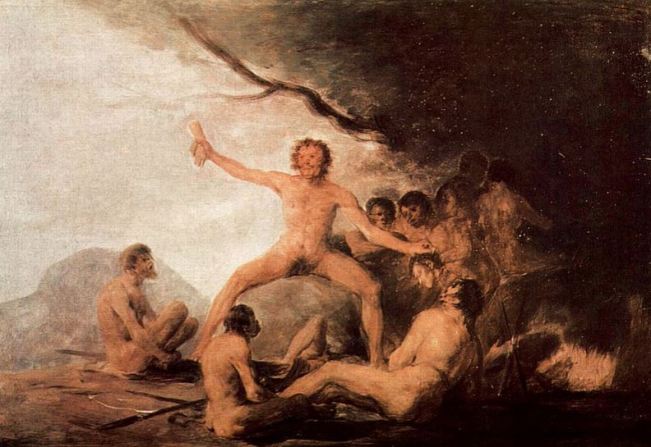 Goya 'Cannibals' (c.1800)