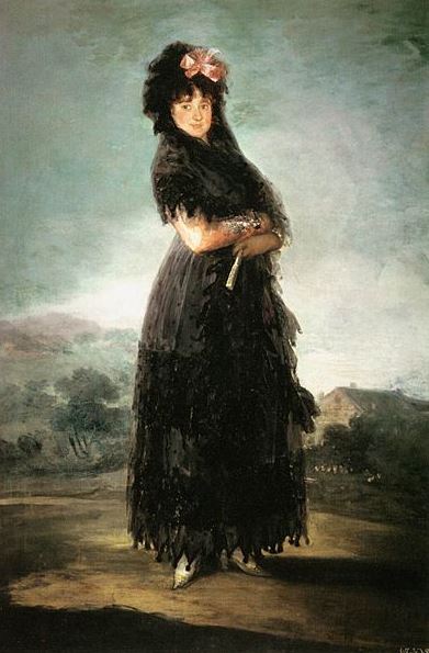 Goya 'Mariana de Waldstein, Marquesa de Santa Cruz' (c.1798)