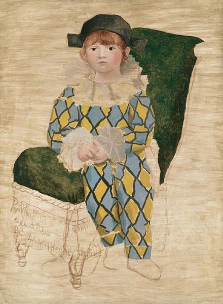 Pablo Picasso 'Paul, as Harlequin' (1924)